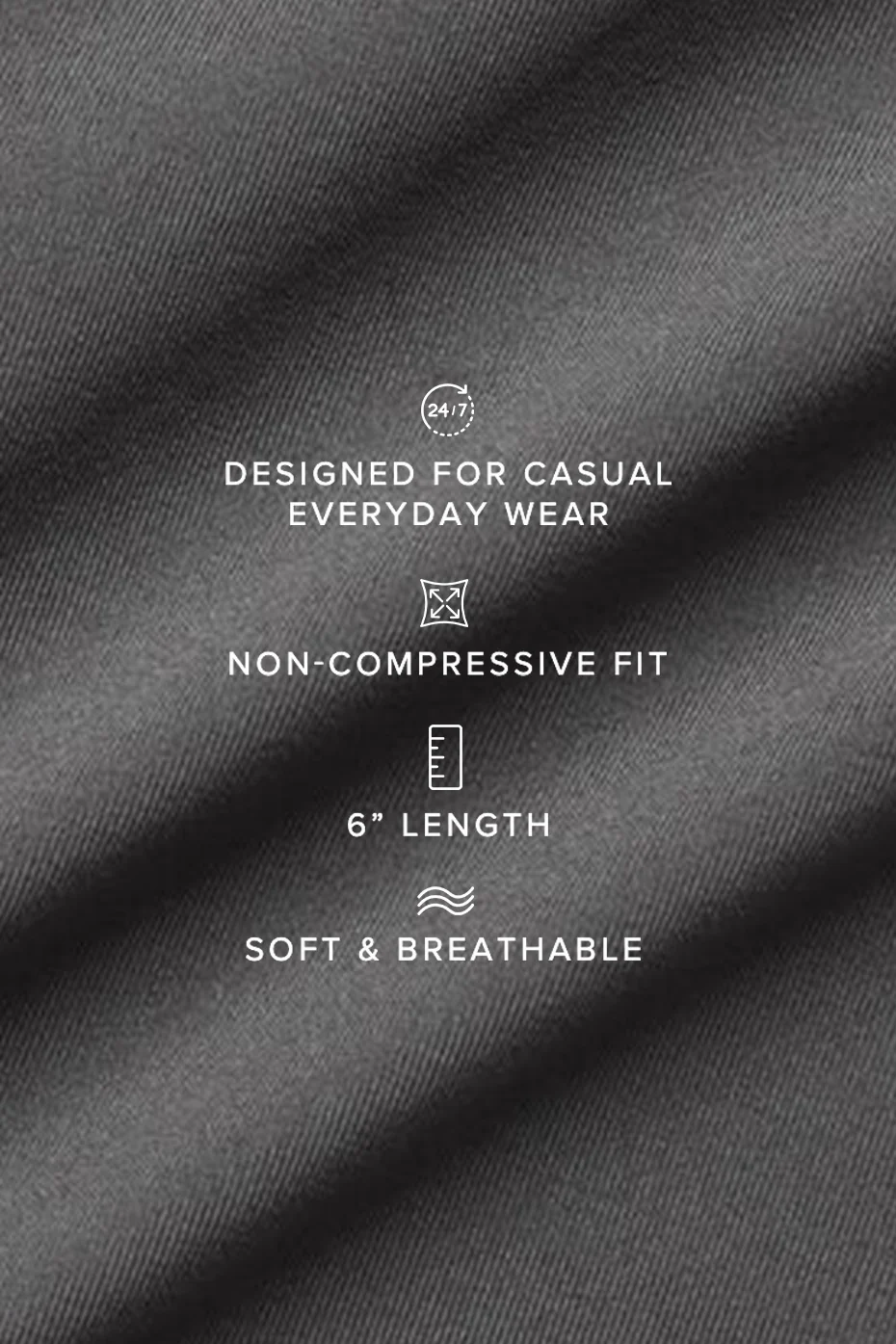 Day and Night Boxer - Grey - Image 2