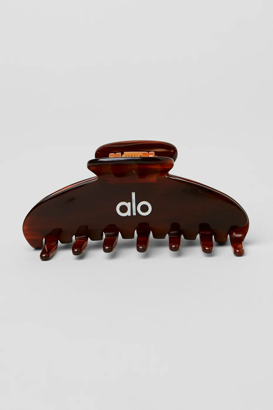 90's Claw Clip - Brown Tortoise - Image 2