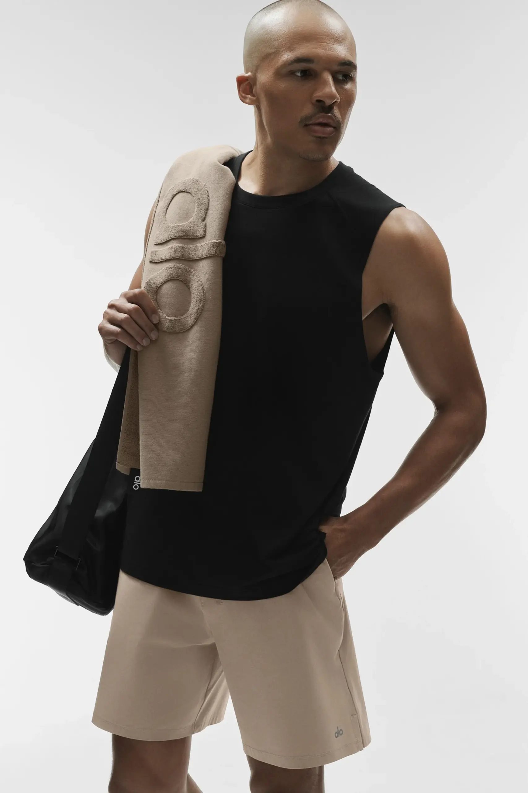 Keep It Cool Gym Towel - Gravel - Image 3