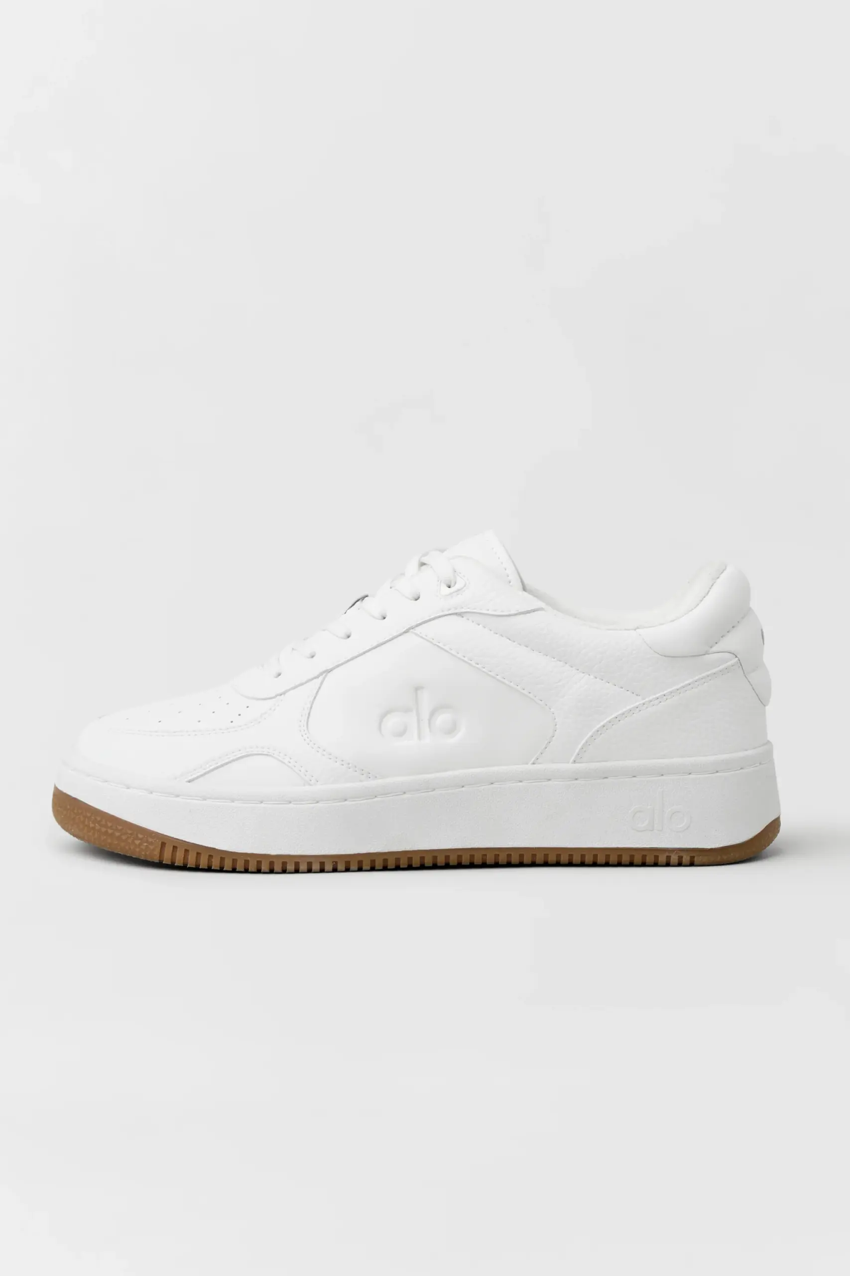 ALO Recovery Mode Sneaker - Natural White/Gum