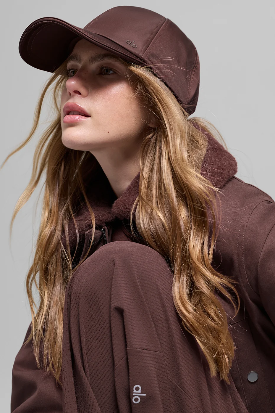 Satin Off-Duty Cap - Brownstone - Image 2