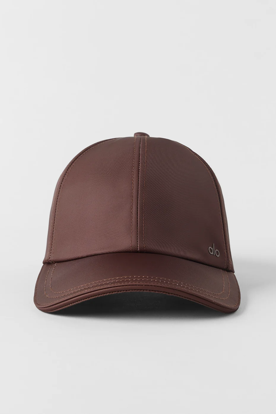 Satin Off-Duty Cap - Brownstone - Image 3