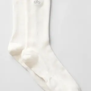 Unisex Half-Crew Understated Sock - Ivory