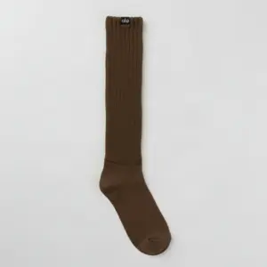 Unisex Scrunch Sock - Espresso