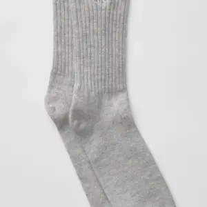 Unisex Wool Cashmere Light Frosted Sock - Light Heather Grey/Ivory