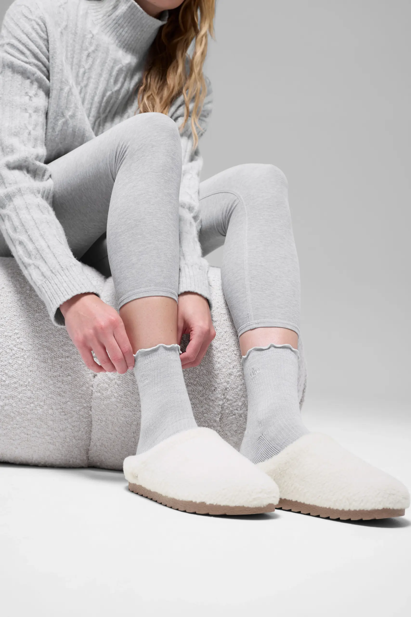 Sherpa Recovery Slipper - Ivory - Image 3