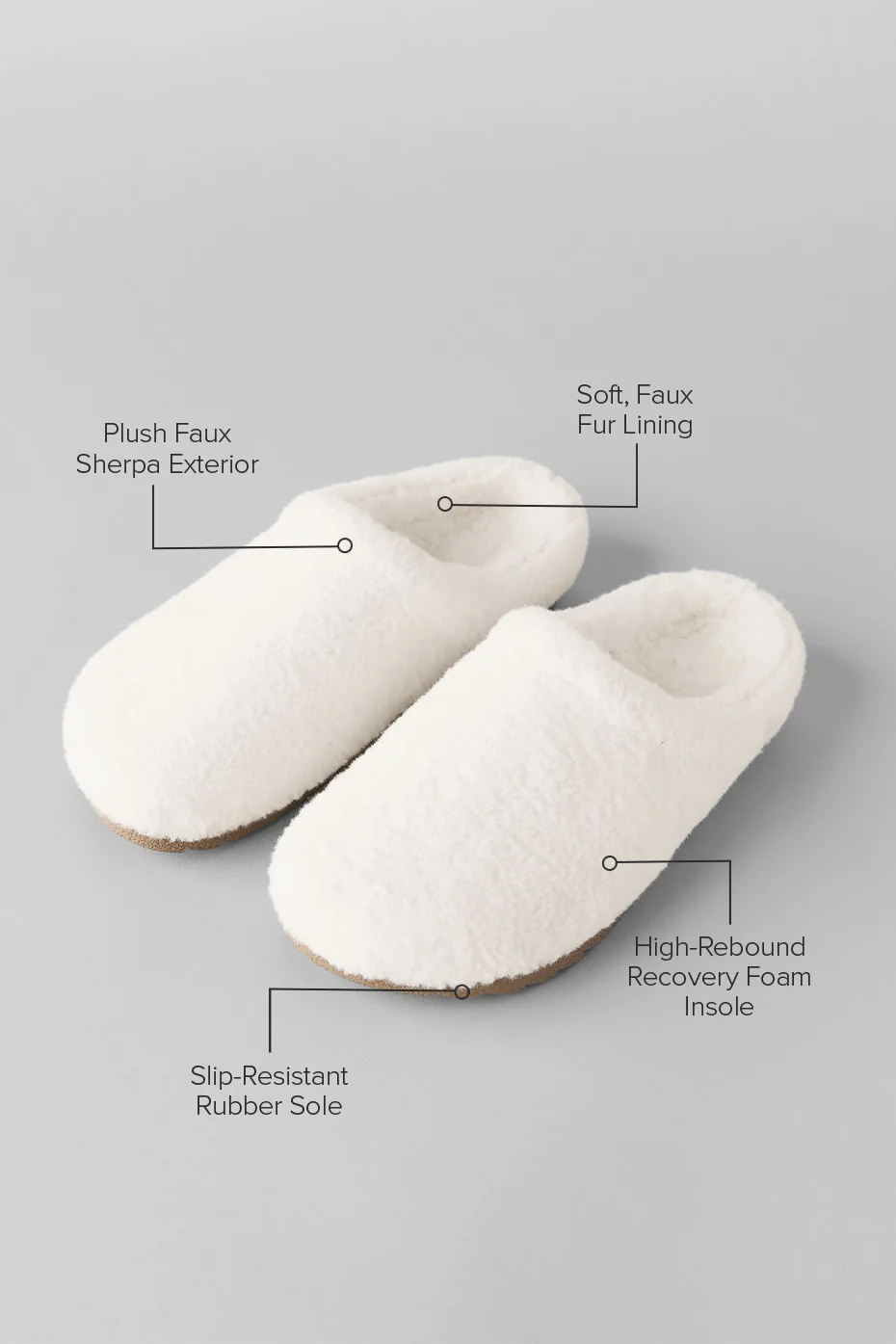 Sherpa Recovery Slipper - Ivory - Image 2