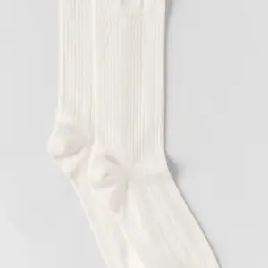 Cashmere Mesh Sock - Ivory