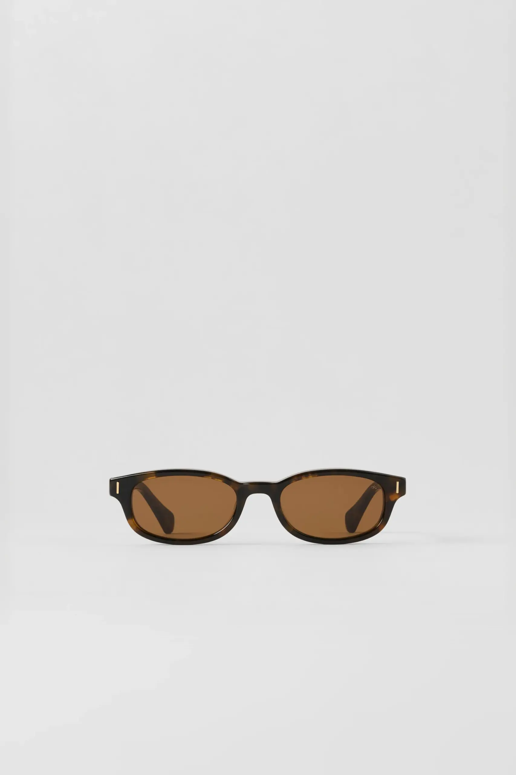 ALO Skinny Oval Sunglasses - Tortoise - Image 4