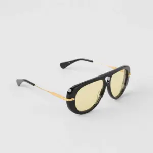 ALO Aviator Sunglasses - Black/Yellow