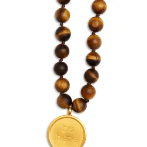 Tiger's Eye Mala Necklace