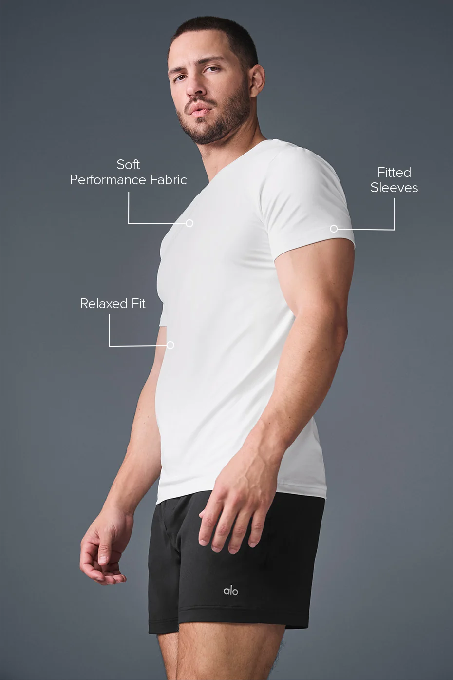 Conquer Reform Crewneck Short Sleeve - White - Image 2
