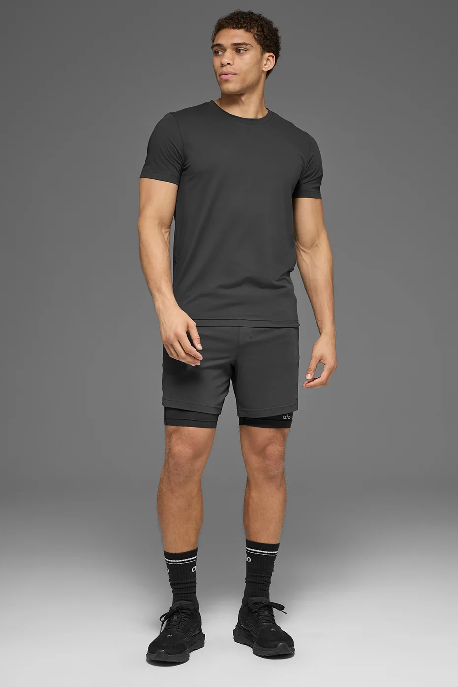 Conquer Reform Crewneck Short Sleeve - Anthracite - Image 5