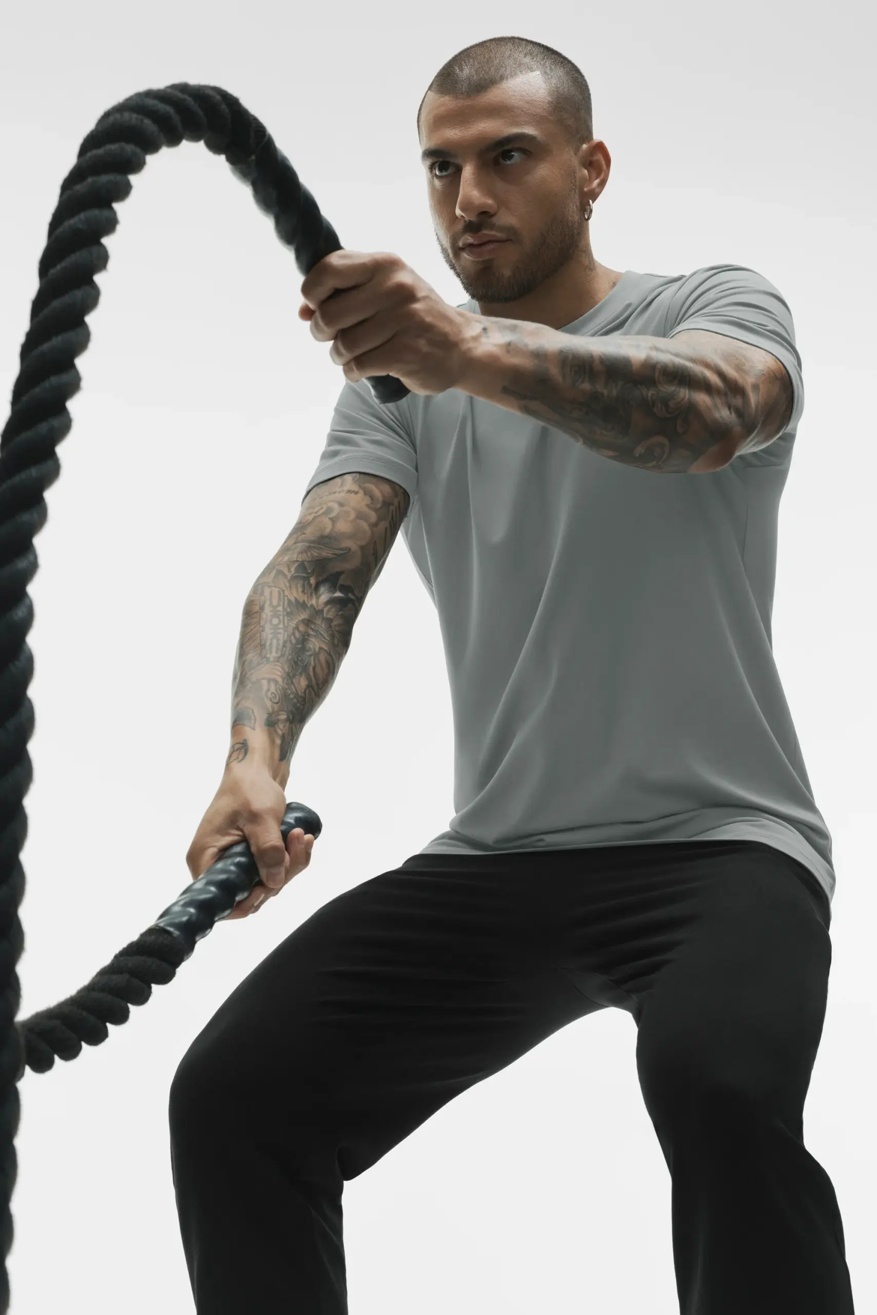 Conquer Reform Crewneck Short Sleeve - Monument - Image 5