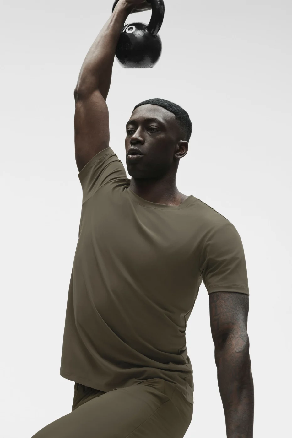 Conquer Reform Crewneck Short Sleeve - Olive Tree - Image 4