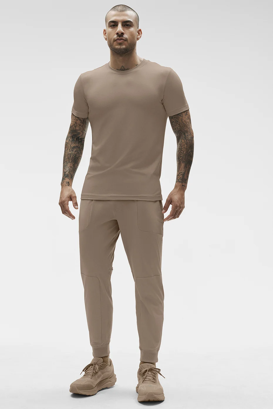 Conquer Reform Crewneck Short Sleeve - Gravel - Image 4