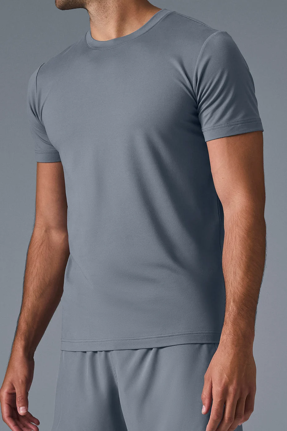 Conquer Reform Crewneck Short Sleeve - Steel Grey - Image 3