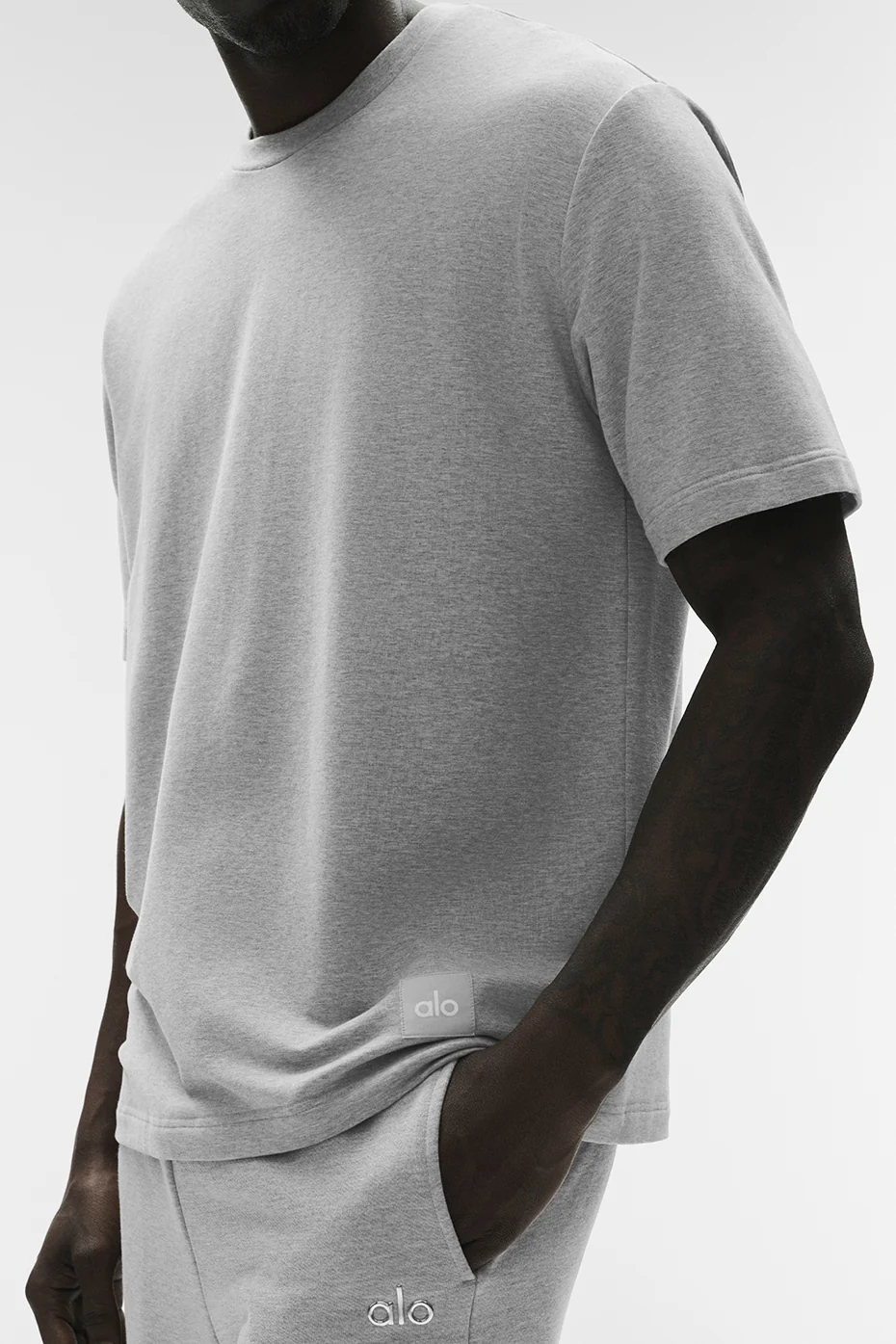 Double Take Short Sleeve - Athletic Heather Grey - Image 4