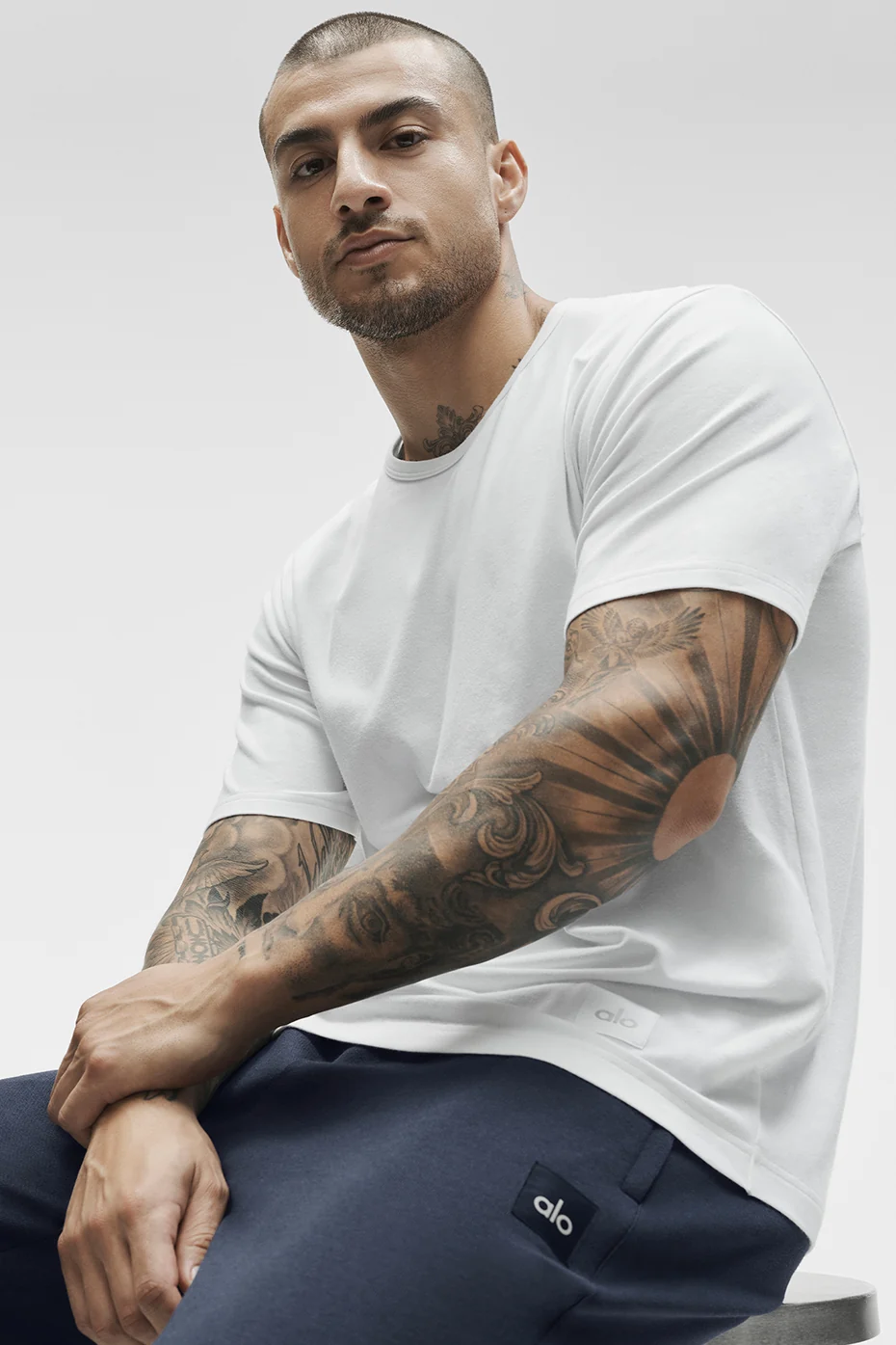 Essential Short Sleeve Street Tee - White - Image 2
