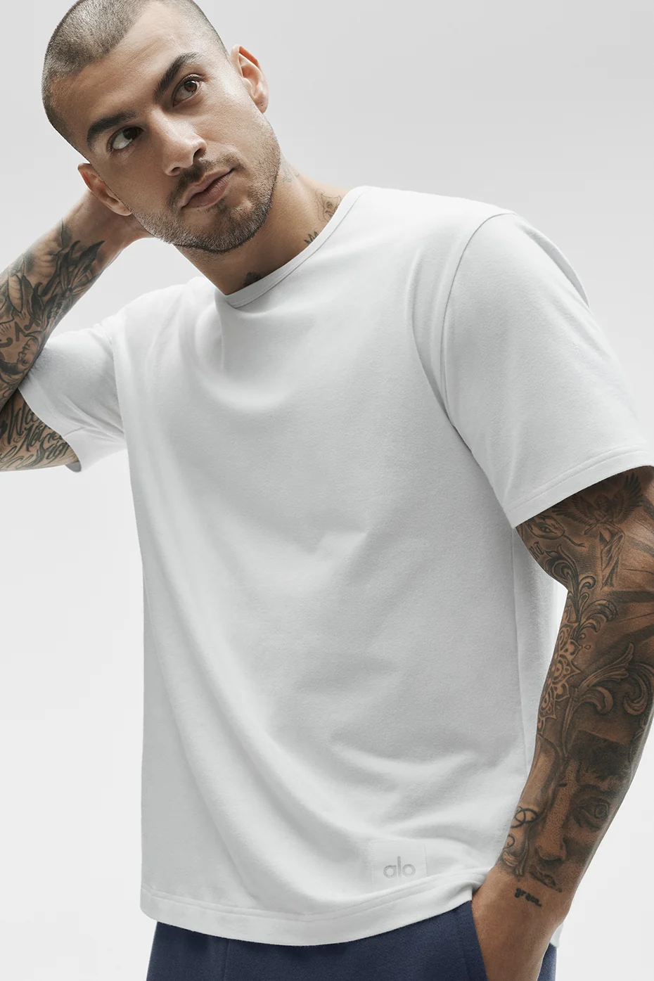 Essential Short Sleeve Street Tee - White - Image 4