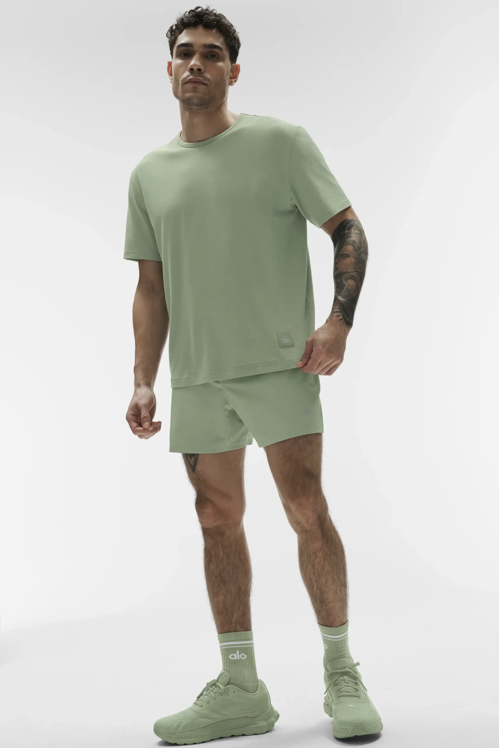 Street Essential Tee - Dune Grass - Image 5