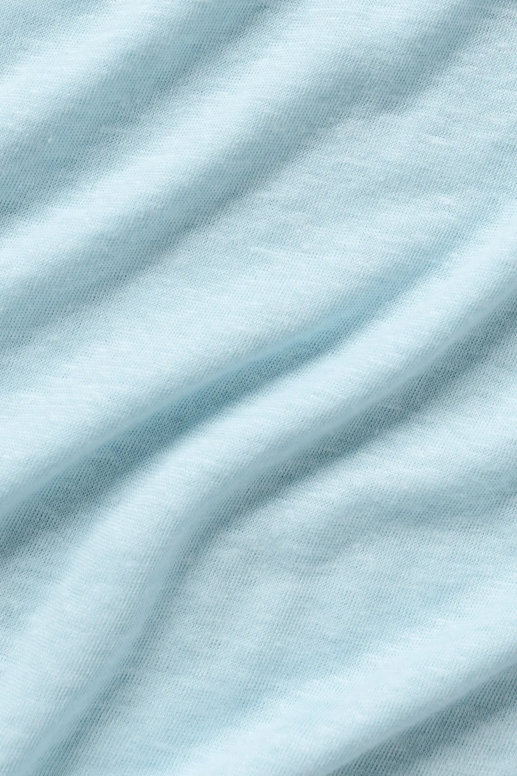 Linen Jersey Coastal Short Sleeve Tee - Seaside Blue - Image 6