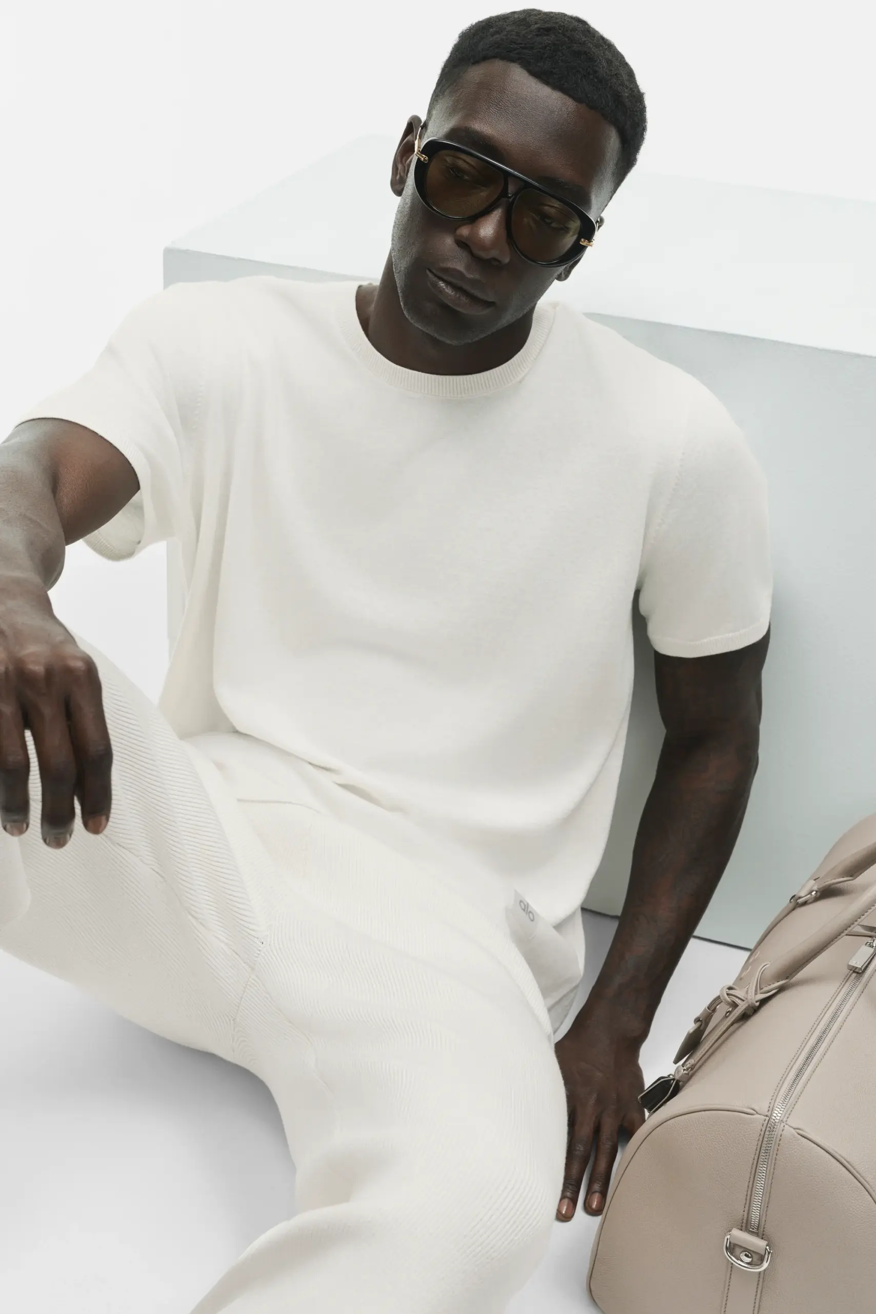 Cotton Cashmere Ever Soft Short Sleeve Crew - Ivory - Image 5
