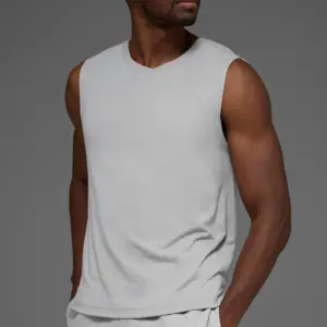The Triumph Muscle Tank - Athletic Heather Grey