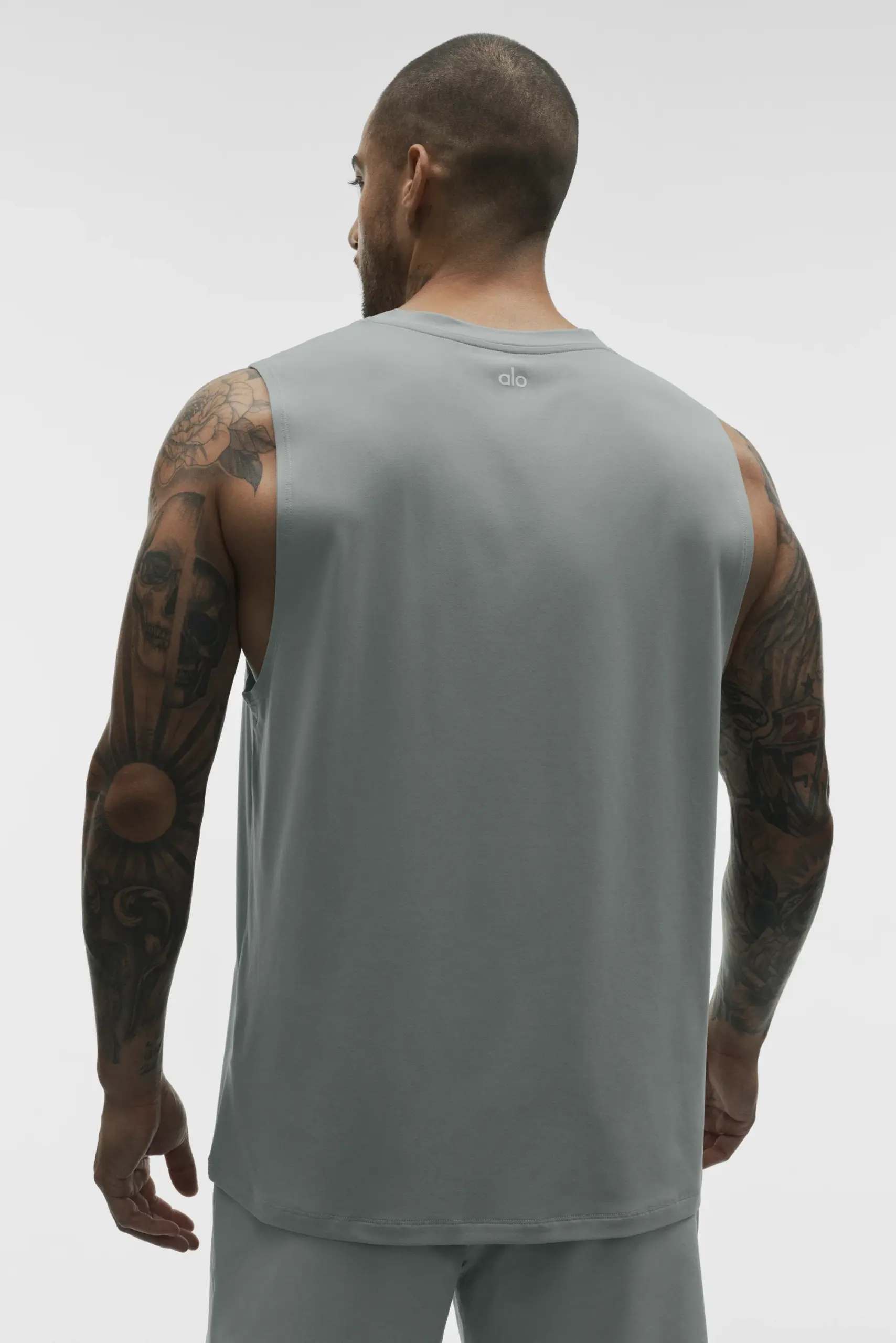 Conquer Muscle Tank - Monument - Image 2