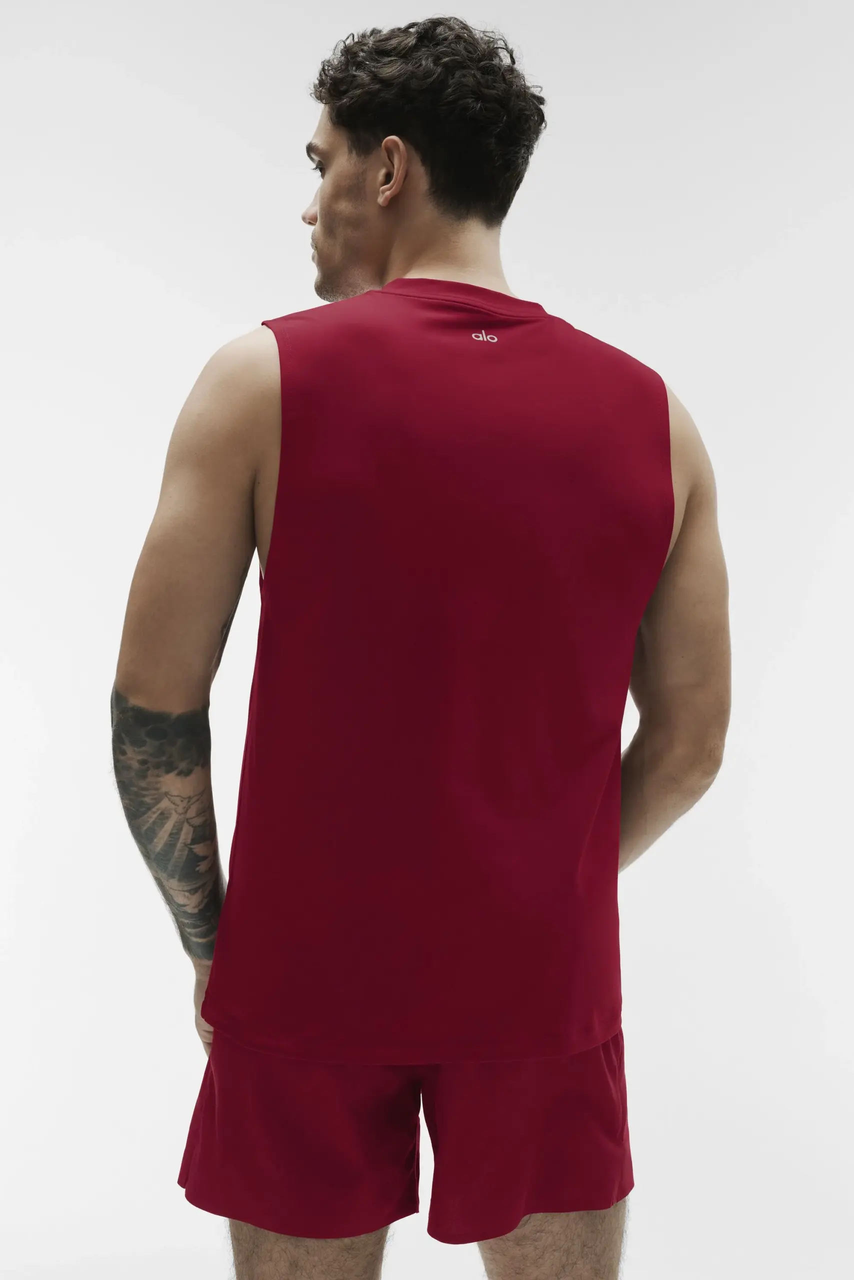 Conquer Muscle Tank - Garnet - Image 2