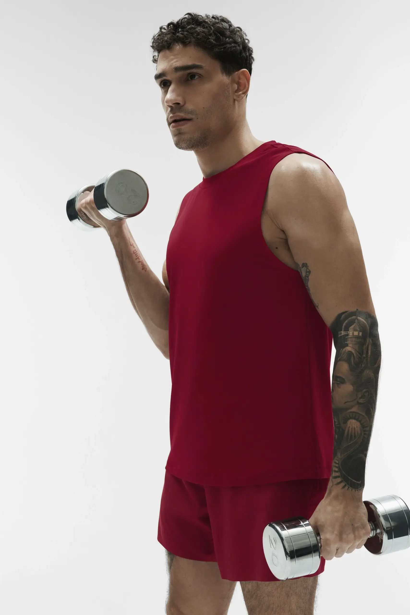Conquer Muscle Tank - Garnet - Image 3