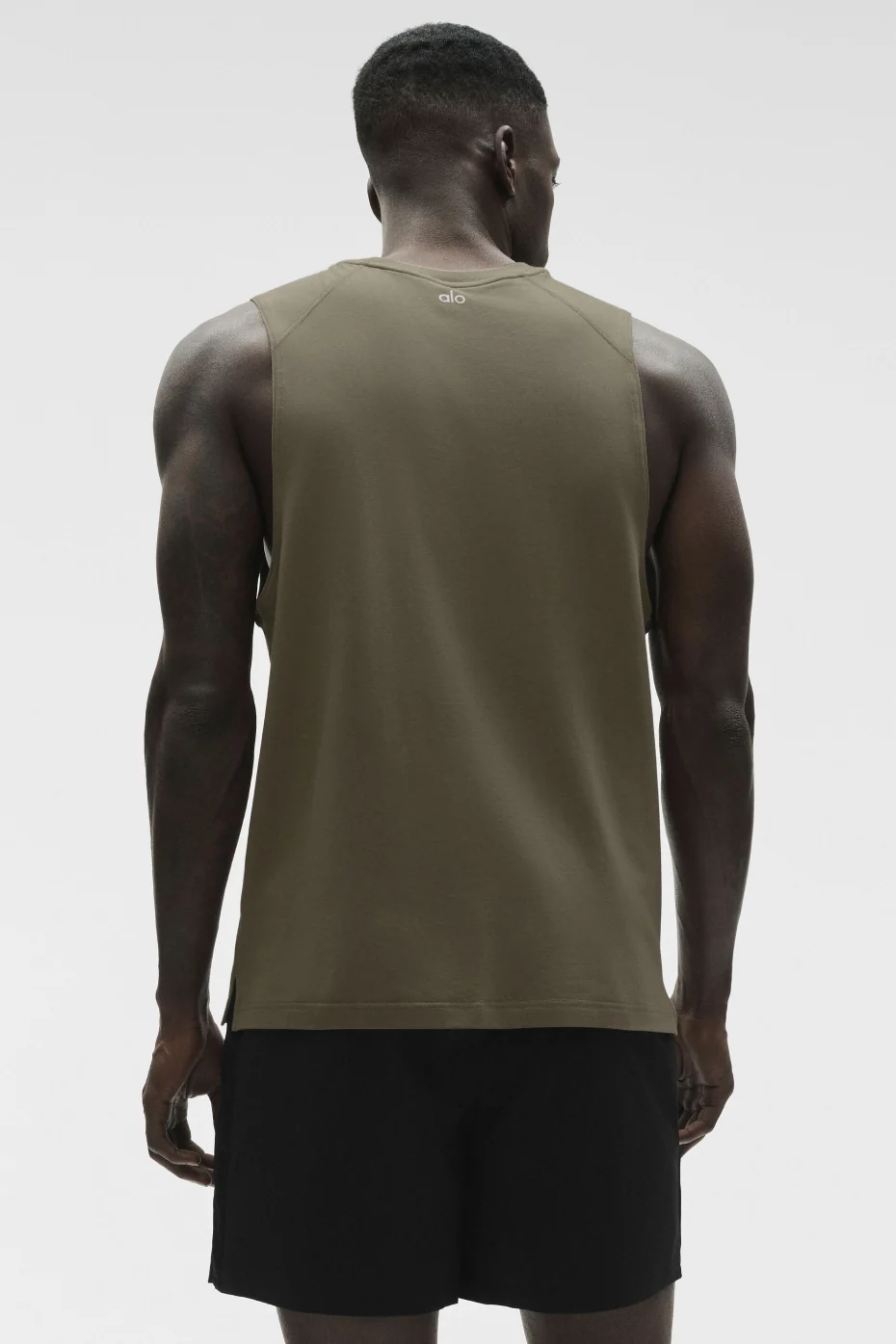 ALO Vapor Muscle Tank - Olive Tree - Image 2