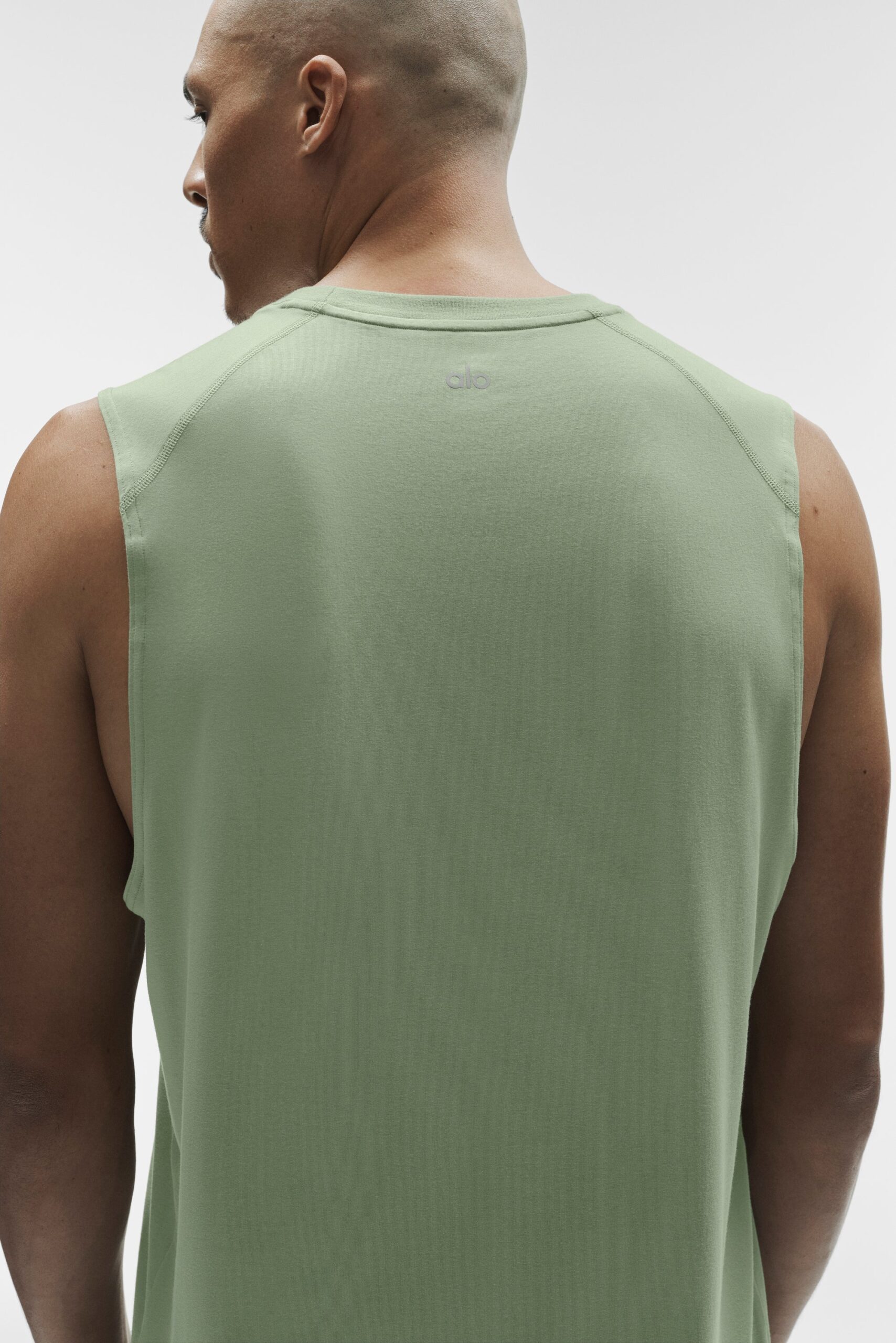 ALO Vapor Muscle Tank - Dune Grass - Image 2