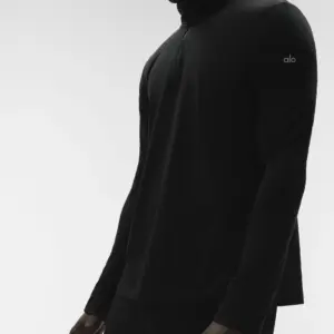 Conquer 1/4 Zip Reform Long Sleeve - Black