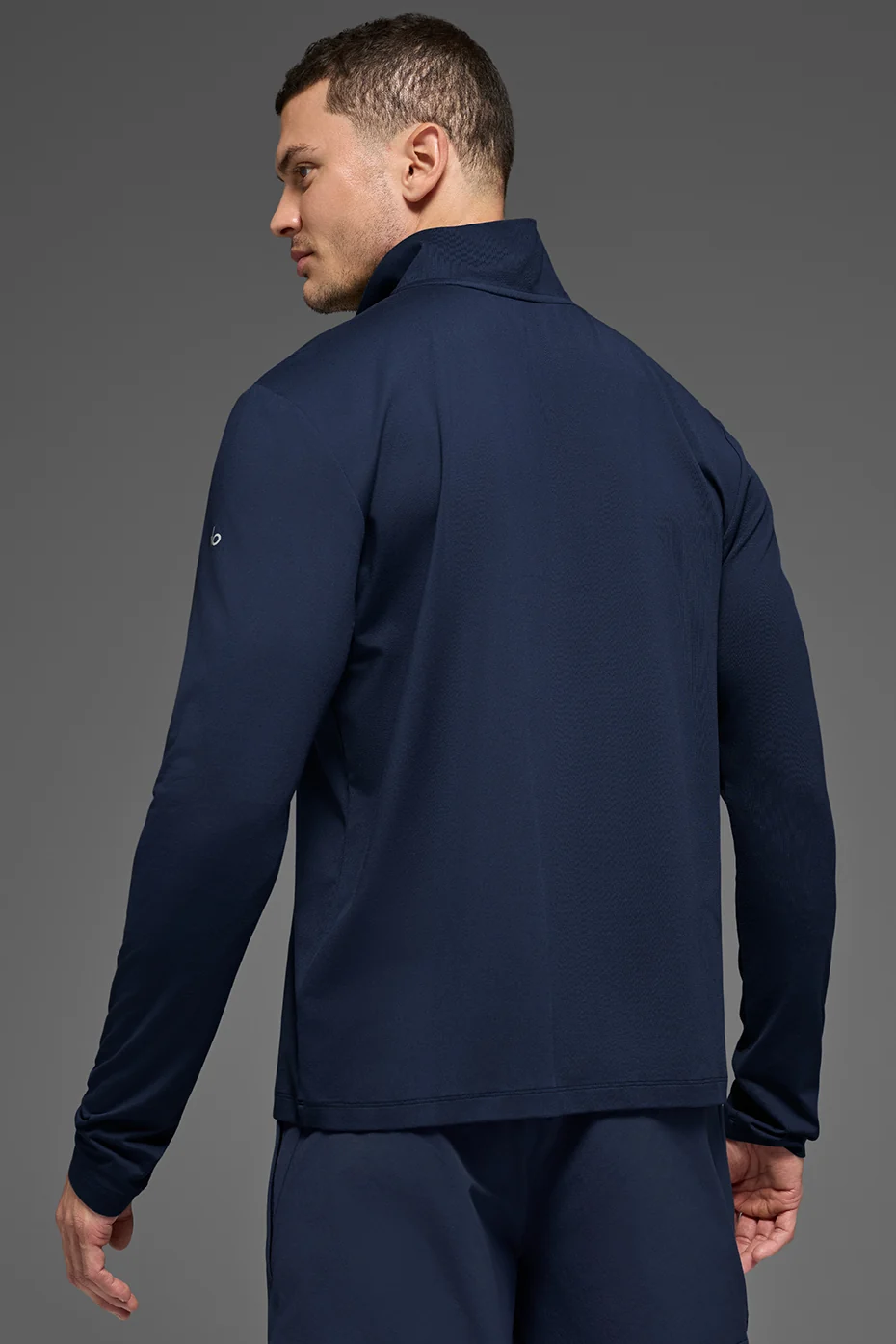 Conquer 1/4 Zip Reform Long Sleeve - Navy - Image 3