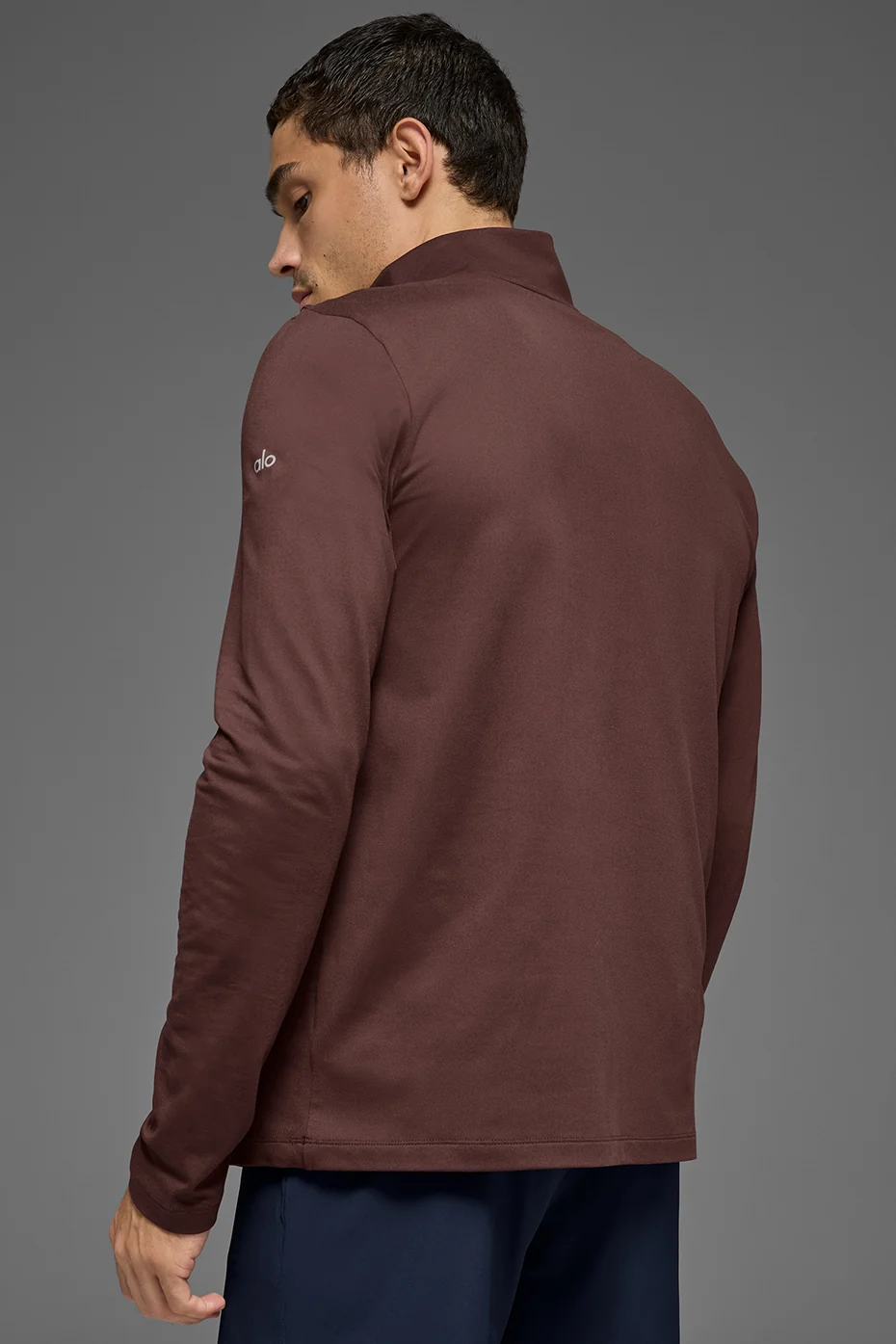 Conquer 1/4 Zip Reform Long Sleeve - Brownstone - Image 3