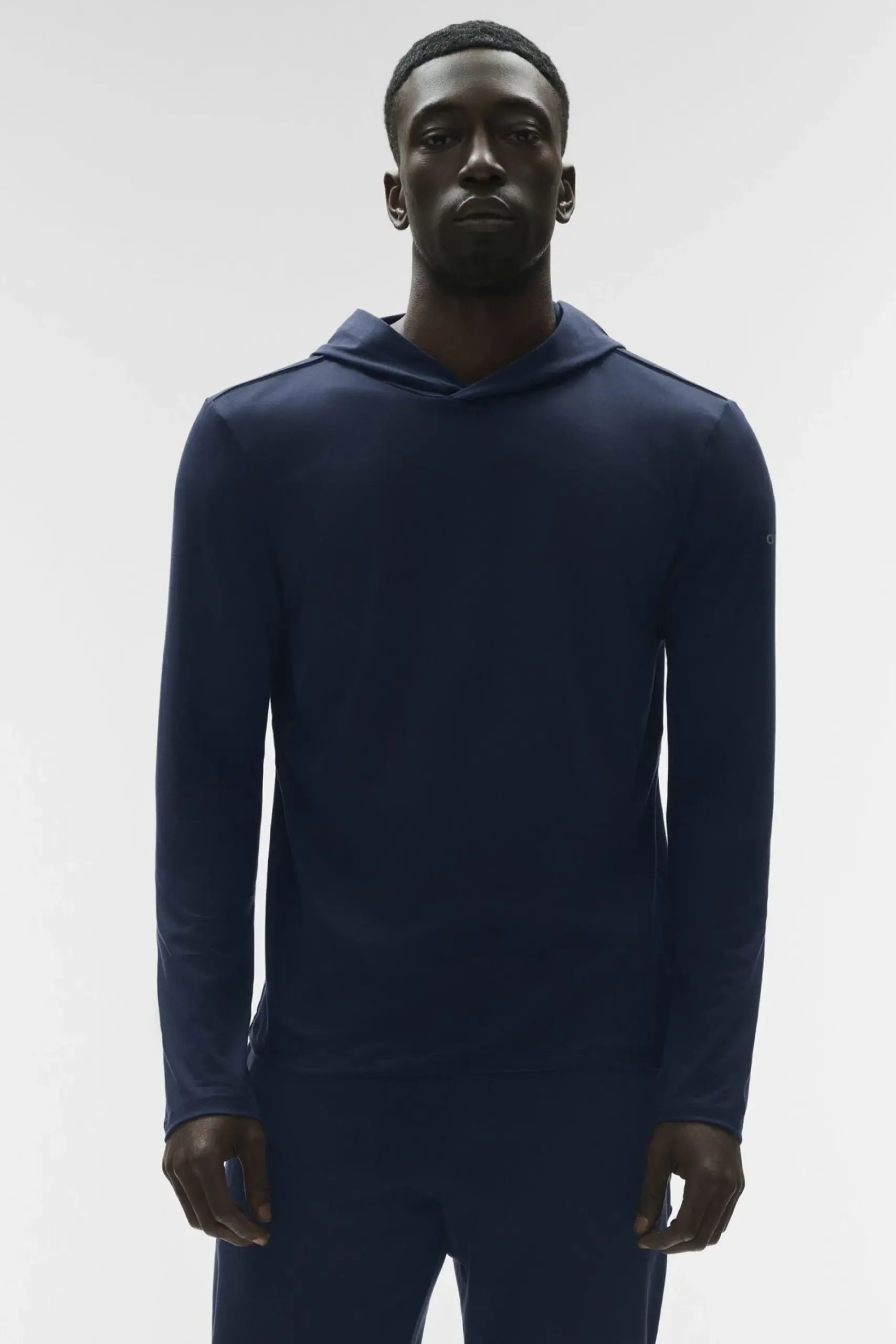 Conquer Reform Long Sleeve With Hood - Navy - Image 5