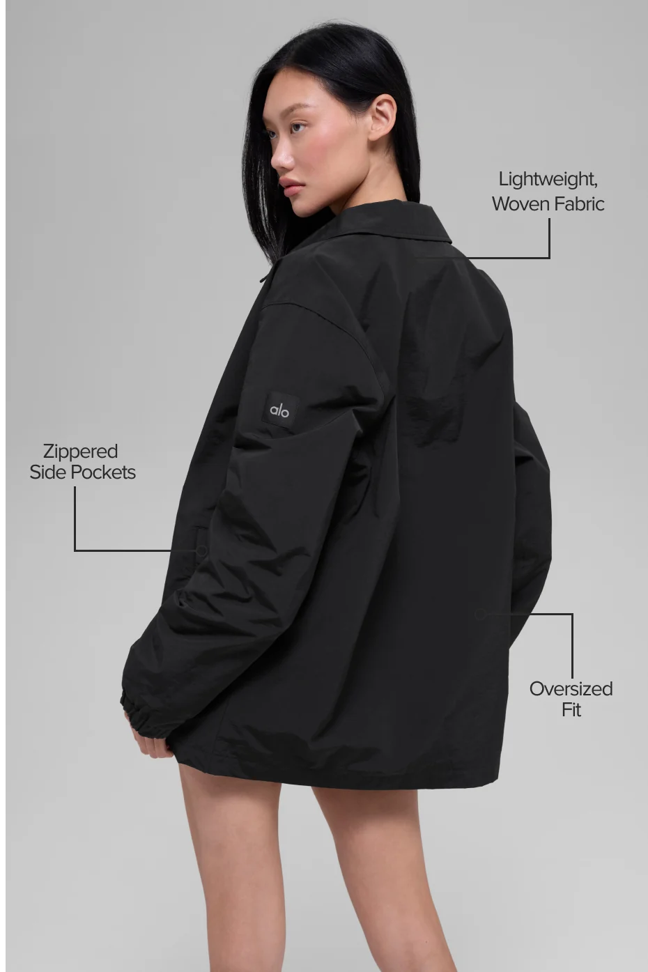Torrent Overshirt - Black - Image 2