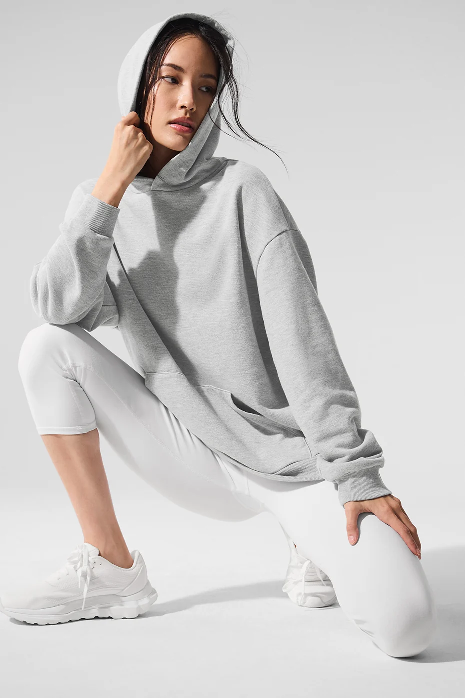 Chill Hoodie - Athletic Heather Grey - Image 5