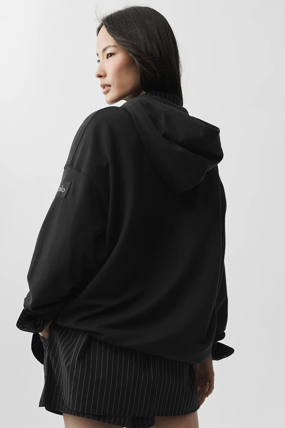 Double Take Hoodie - Black - Image 2