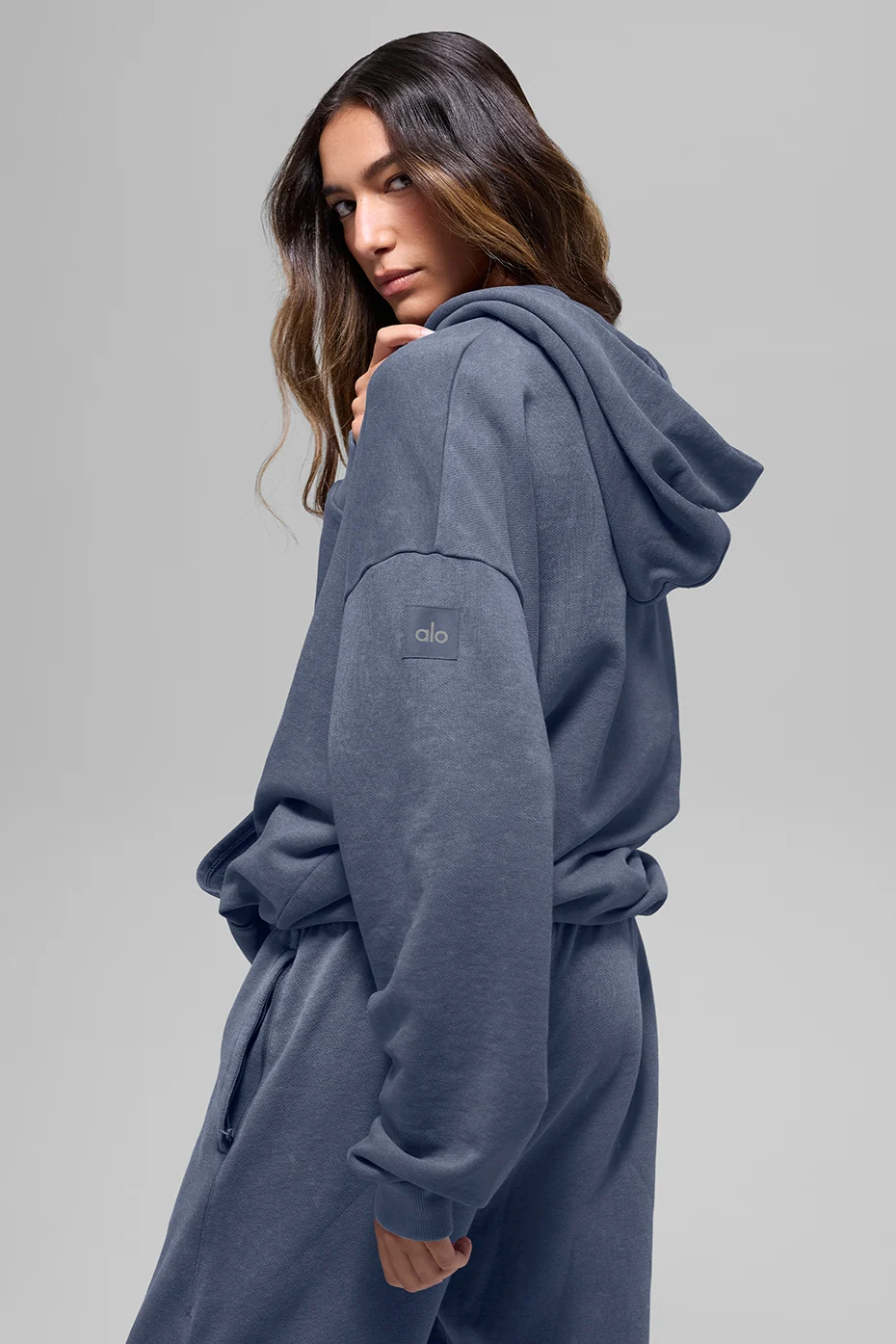 Chill Vintage Wash Hoodie - Bluestone Wash - Image 2