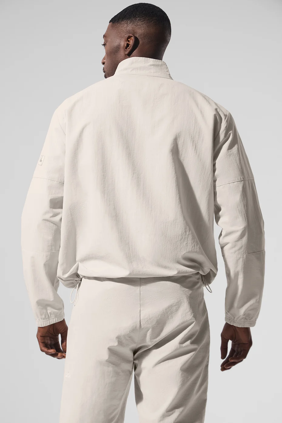 Light Weight Takeaway Track Pullover - Bone - Image 2