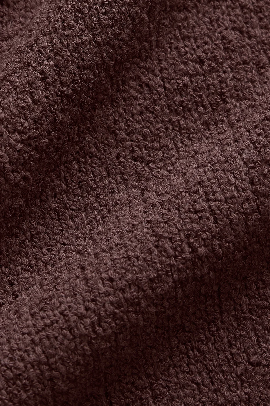 Textured Knit Hoodie - Brownstone - Image 5
