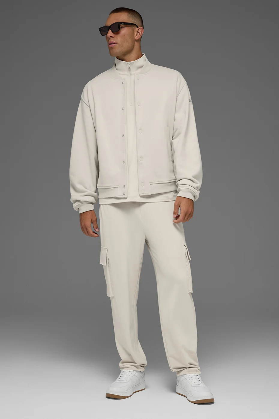 Renown Varsity Jacket - Bone - Image 6