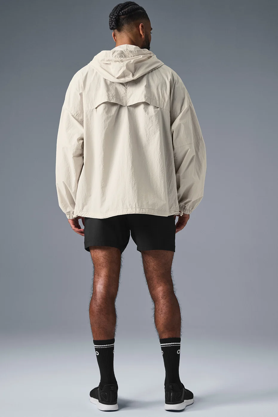 Vantage Nylon Ripstop Track Jacket - Bone - Image 2