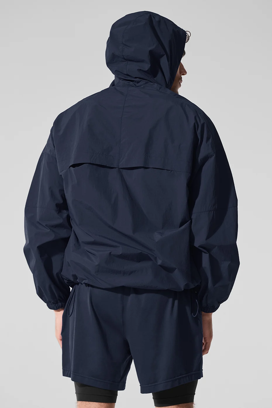 Vantage Nylon Ripstop Track Jacket - Navy - Image 2