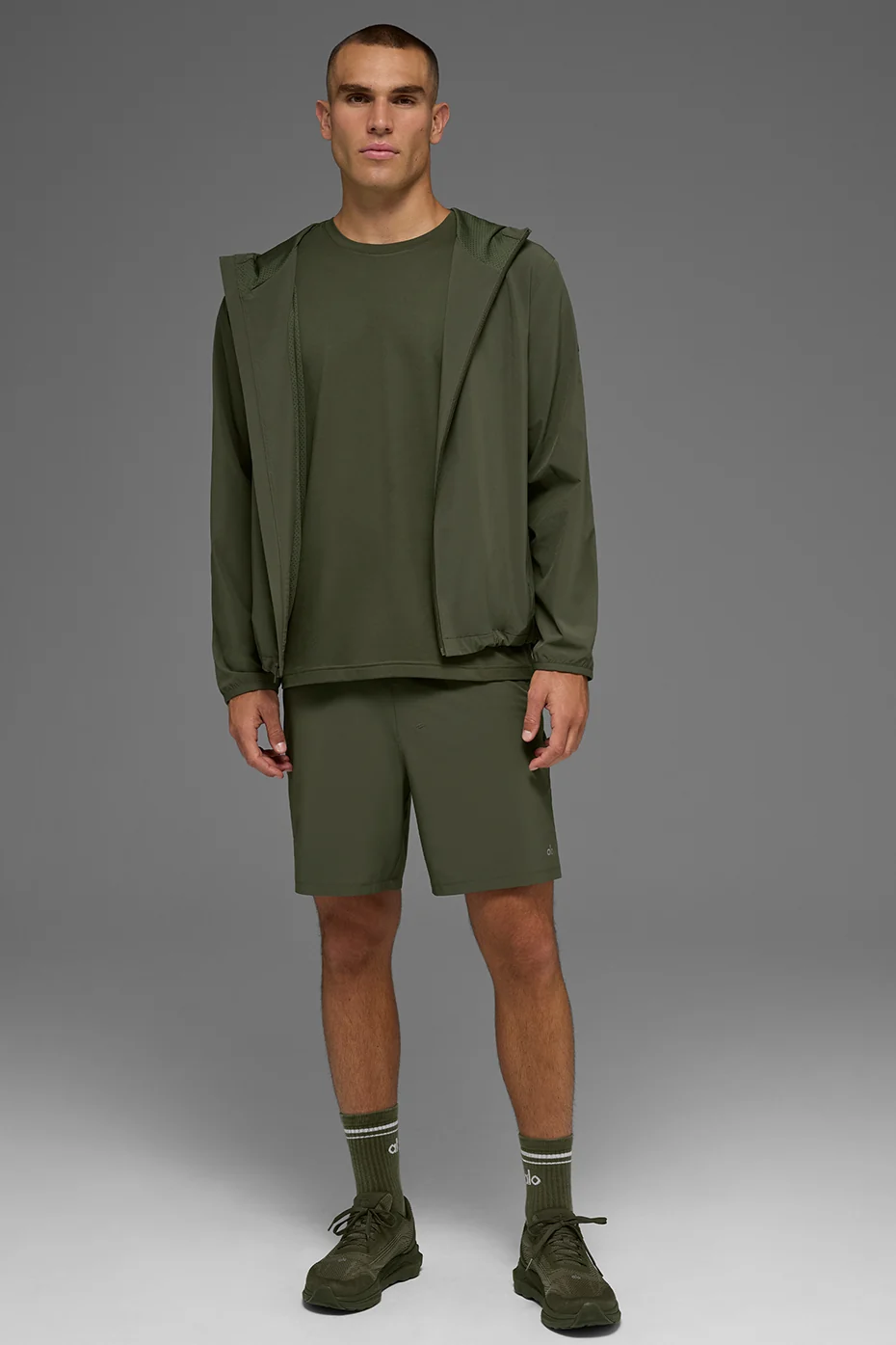 Performance On-The-Go Jacket - Green Olive - Image 7