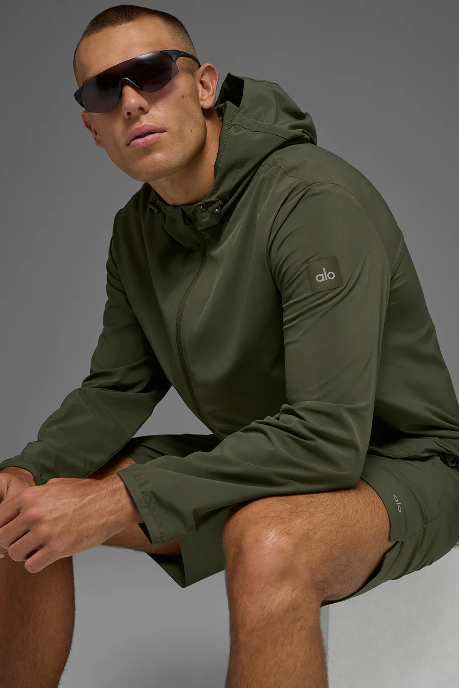 Performance On-The-Go Jacket - Green Olive - Image 6