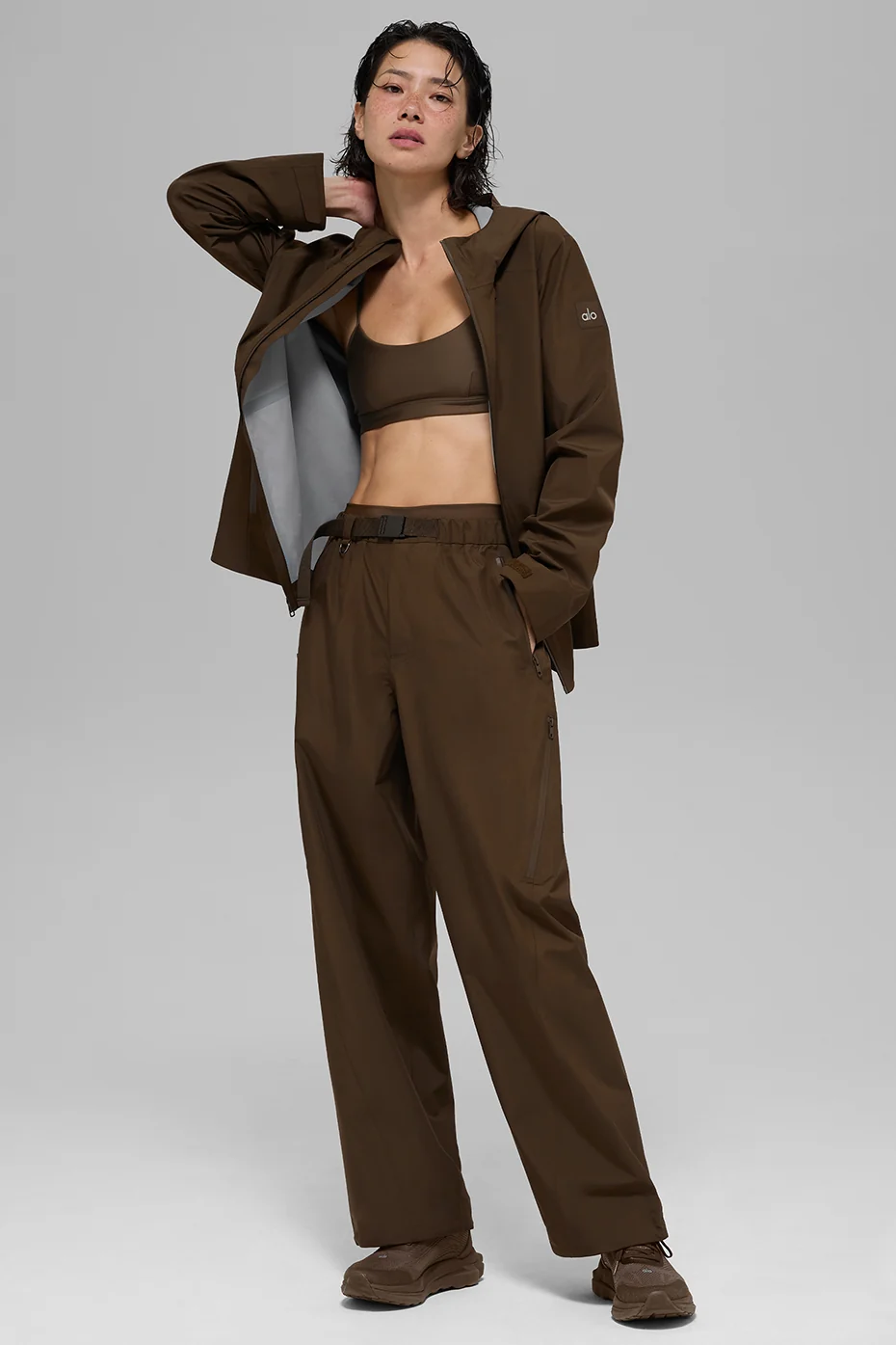 Alpha Shell Jacket - Espresso - Image 5