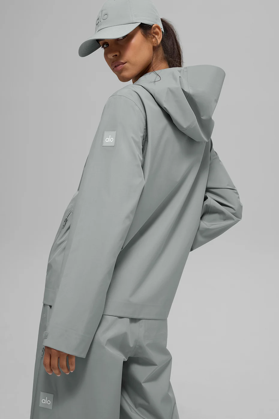 Alpha Shell Jacket - Lunar Grey - Image 3